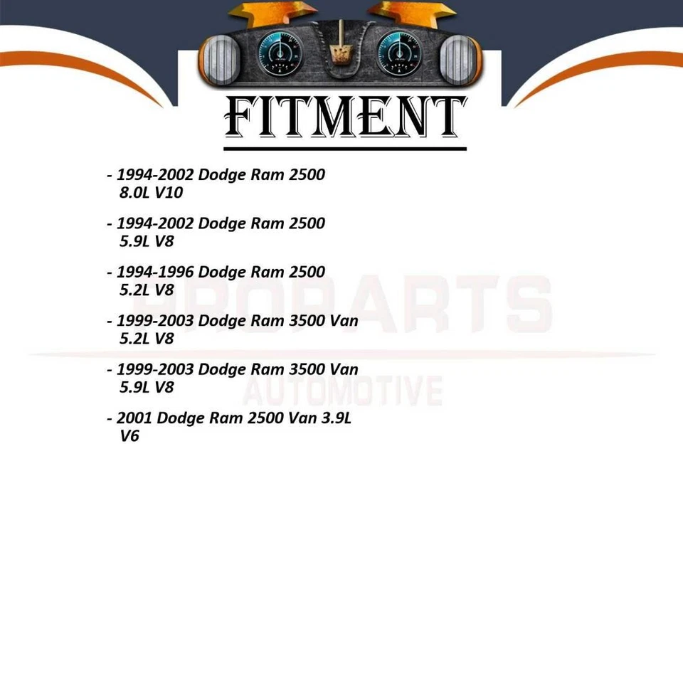 Bomba de dirección asistida BBB Industries para Dodge B1500 3,9 L 5,2 L 5,9 L Foto 3 de 4