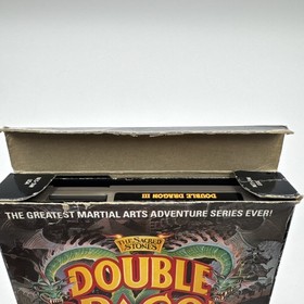 Double Dragon III NES Nintendo 1990 caja manual juego completo