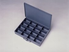 Durham 16-Compartment Extra Drawer Metal Case Storage Box - 209-95