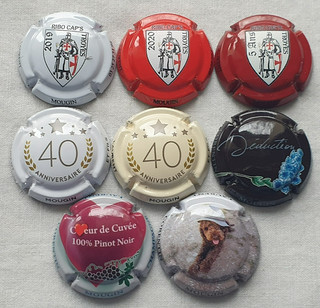 Capsules de Champagne LETTRE M SUIVANT ORDRE Mougin Laurent