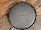 Griswold Cast Iron #12 Large Logo Bailed Griddle