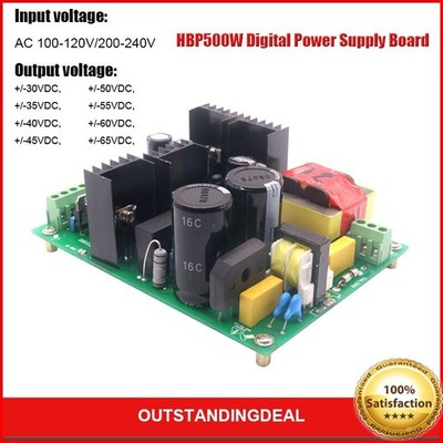 Digital Power Supply Board 500W AC100-120V 200-240V for Amplifier HBP500W ot25 *