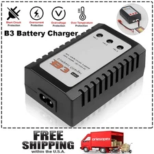 NEW 7.4v 11.1v Compact B3 Battery Charger For LIPO 2s-3s Lithium Polymer Battery