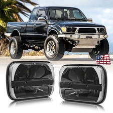 2pc 105W 7x6" 5x7 Rectangle LED Headlight Hi/Lo Bulb for Toyota Tacoma 1991-1997