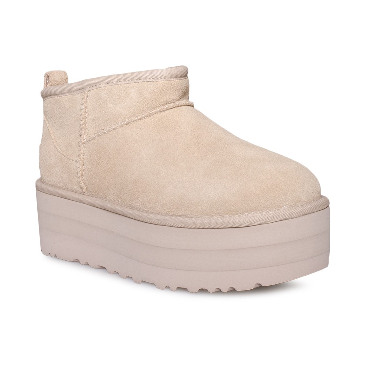 New Heights Ugg Boots Hoch Braun Ugg Boots Damen Ugg Glattleder