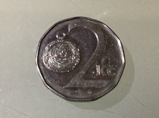 Czech Republic Czechia 2 Koruny 2010 Circulated