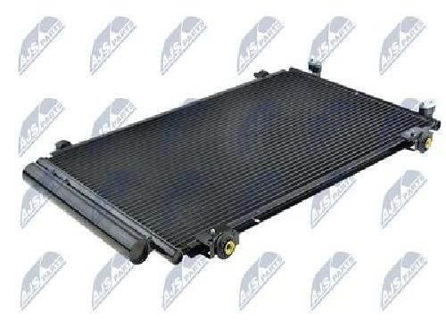 NTY AC Condenser with Receiver Dryer CCS-TY-004 Aluminium For Toyota