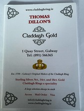 PHOTO  GALWAY - 1 QUAY STREET  THOMAS DILLON CLADDAGH GOLD MUSEUM Postcard/Flyer