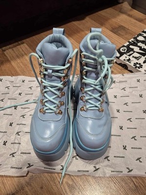 Melanie Martinez x KOI footwear Crybaby Blue Vilun Platform Boots UK3/US5/EU36