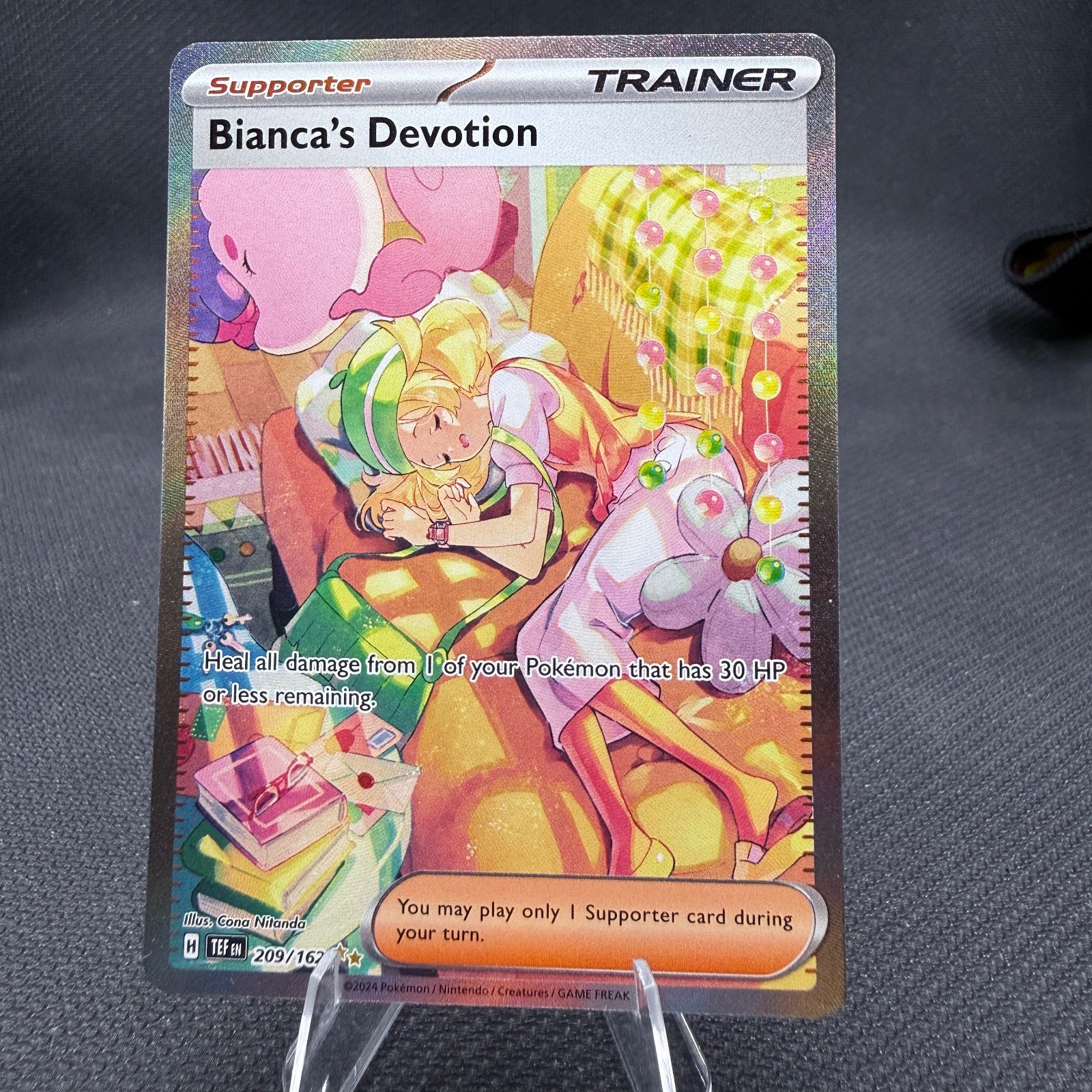 Bianca's Devotion 209/162 Temporal Forces Pokemon Holo NM