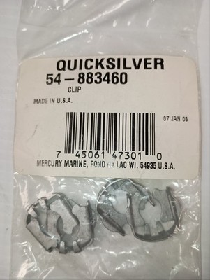 Genuine Mercury  54-883460 Clip SET (4) OEM New
