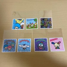 Sanrio Characters Sticker Set of 8, 7 Sheets Waterproof Collectible