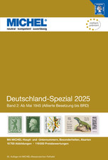 MICHEL Stamp Catalogue Germany Special 2025 &ndash; Volume 2 (From 1945) New