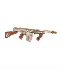 ROKR Thompson Submachine Gun 3D Wooden Puzzle LQB01 Toy