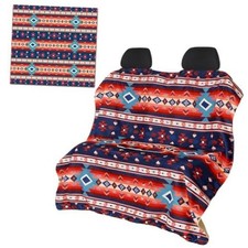 Car Seat Cover Towel Non Slip Back Seat Car Seat Towel Performance Aztec
