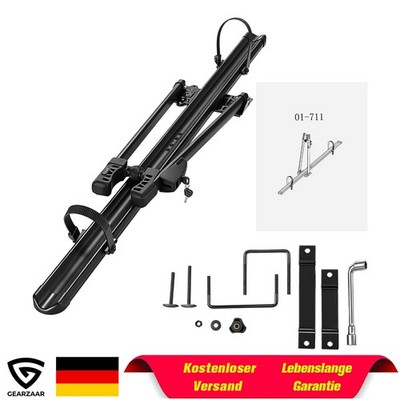 Fahrradträger Dachträger Verstellbare Radhalter 29 Zoll Rader 17.5kg Belastbar