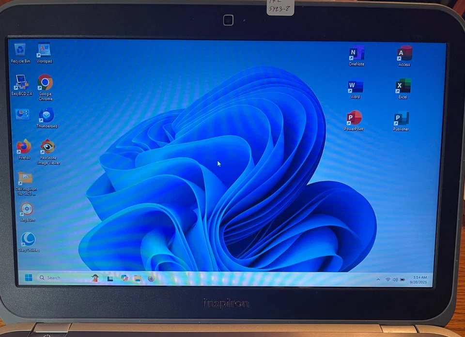 Portátil Dell Inspiron 14Z-5423 14z-5423 14" i5 Win11 Pro24H2/Office 2021/extras-8 Foto 2 de 4