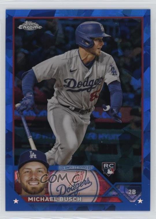 2023 Topps Chrome Update Sapphire Edition Michael Busch #USCS256 1bc8