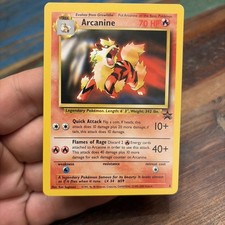 Arcanine 6 Promo Wizards Black Star Promos Pokemon LP WOTC on eBay