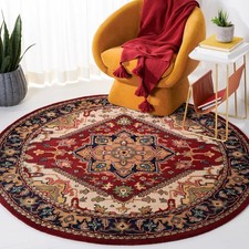 SAFAVIEH Heritage Collection 6 Round Area Rug...