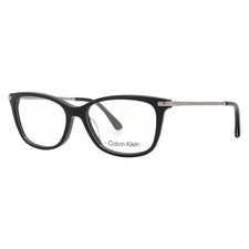 Calvin Klein Demo Cat Eye Ladies Eyeglasses CK22501 001 51 CK22501 001 51