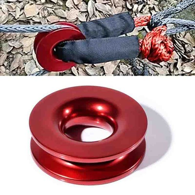 #ad Towing Winch Rope Snatch Recovery Ring 55000LBS For ATV UTV SUV Truck Recovery $9.99