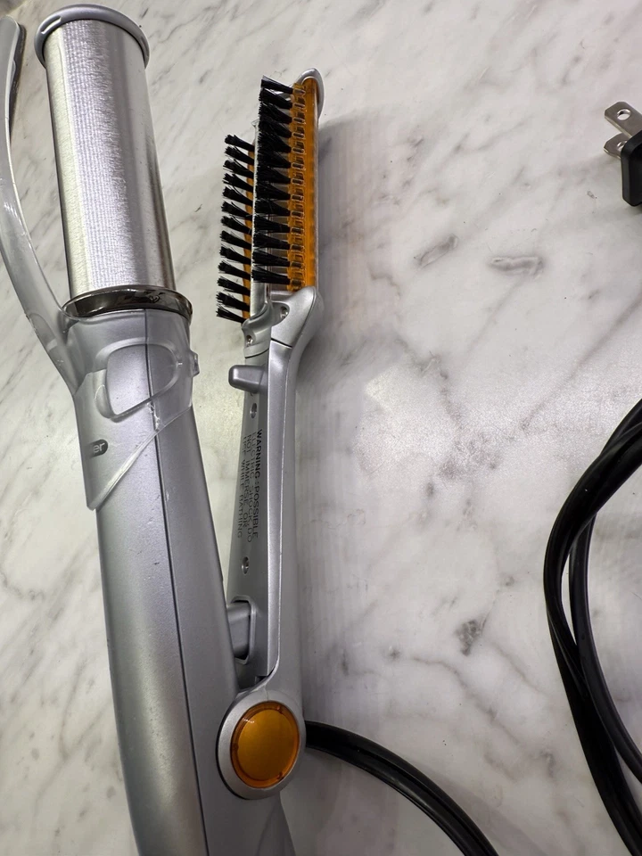 InStyler Rotating Hair Straightening Curling Hot Iron 1 1/4" IS1001 Tested Works - Image 3 of 4