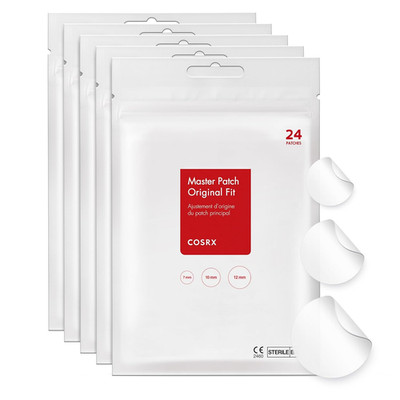 COSRX Acne Pimple Patches Absorbing Hydrocolloid Original 3 Size Patches for Ble