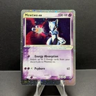 2003 Pokemon Ruby & Sapphire Mewtwo EX Holographic 101/109 (CM)