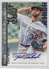 2015 Topps Career High Auto Tyler Chatwood #CHA-TC Auto 0f8