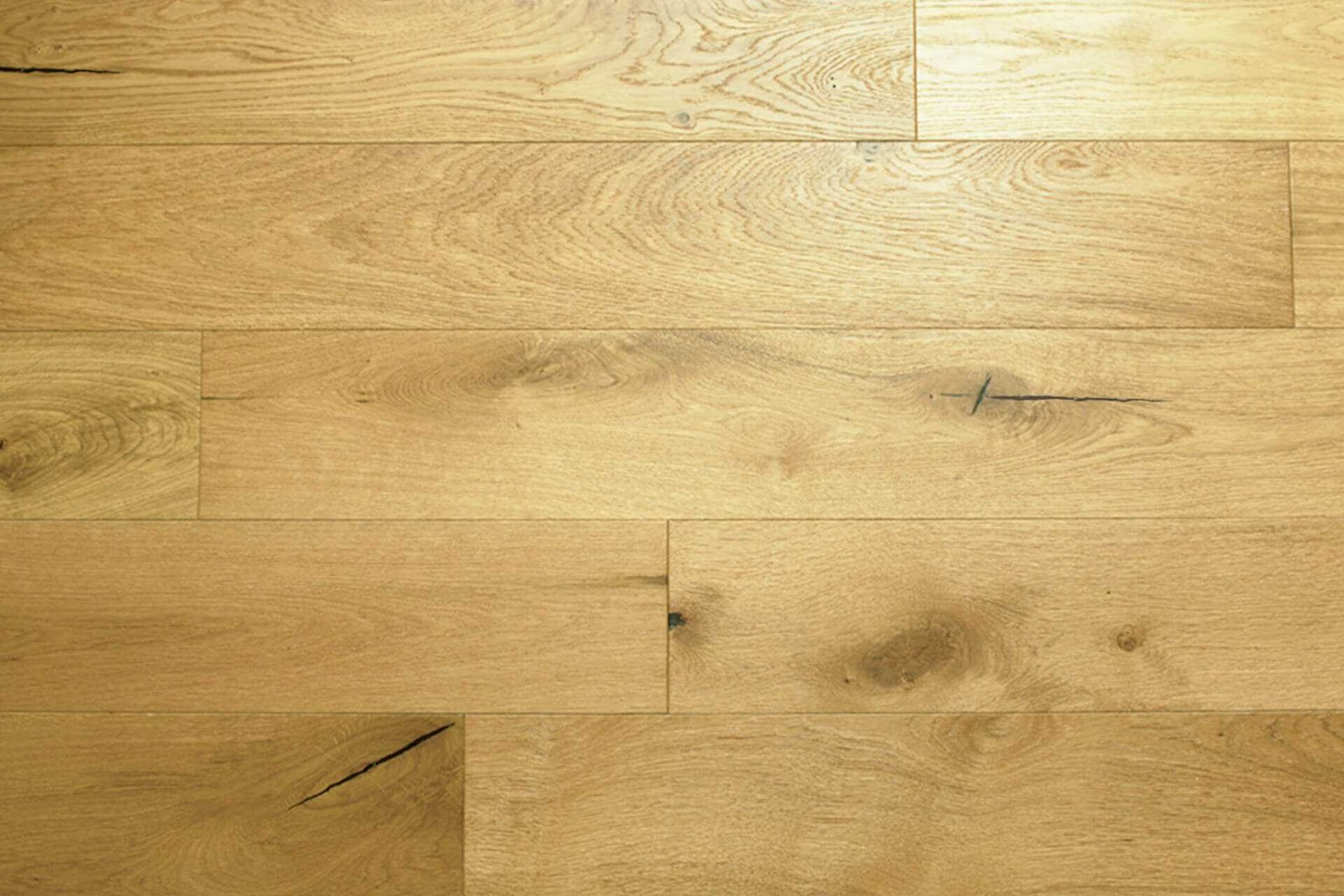 Parquet contrecollé flottant Chalet Natur 194 mm en chêne rustique - Colis de 3,299m²