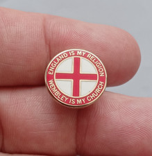 England Wembley Enamel Football Lapel Pin Badge.    PB7-1339