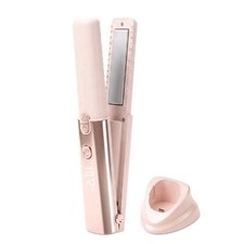 Cordless Hair Straightener and Curler 2 in 1, Fast Heating Ceramic Flat Iron,...