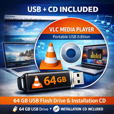 VLC Media Player  Universal Video Player  Play Any Video File - CD/USB