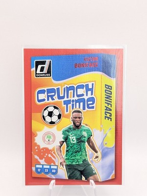 2024-25 Donruss - Crunch Time #15 Victor Boniface Red