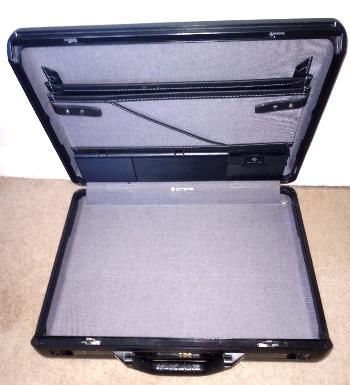 Samsonite Hard Shell Briefcase Case Combination L… - image 1