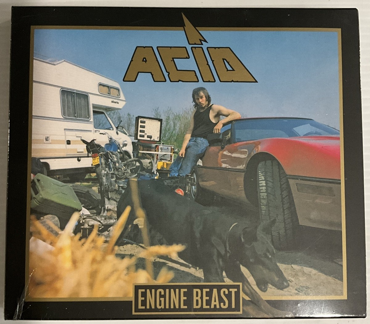 独2LP Acid Engine Beast HRRLP7122 HIGH ROLLER RECORDS 未開封 /00520 Acid - Engine Beast CD 2020 High Roller – HRR 712 [Slipcase