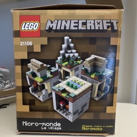 LEGO Minecraft Micro World The Village 21105 Set 466 pcs