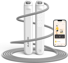 Jump Rope with Counter and App - Tangle-Free Rapid Speed Skipping Rope