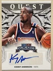 2013-14 Panini Crusade Quest KENNY ANDERSON Autograph - NEW JERSEY NETS #8