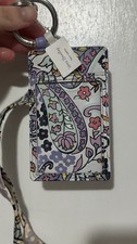 Vera Bradley ID Wallet and Lanyard Set NWT Retired Pattern New with Tags Rare