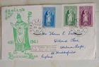 1961 Dublin Ireland First Day Cover England Patrician year, signed John Brennan