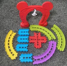 Disney's Mickey Mouse Musical Express Train Set Just Play Club House Extra Pcs