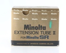Minolta Extension Tube Set No. 1 / No. 2 / No. 3 SR Mount Original Packaging