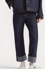 New Dior Boyfriend jeans. Denim Blue Pants . Sz 36, US 4.