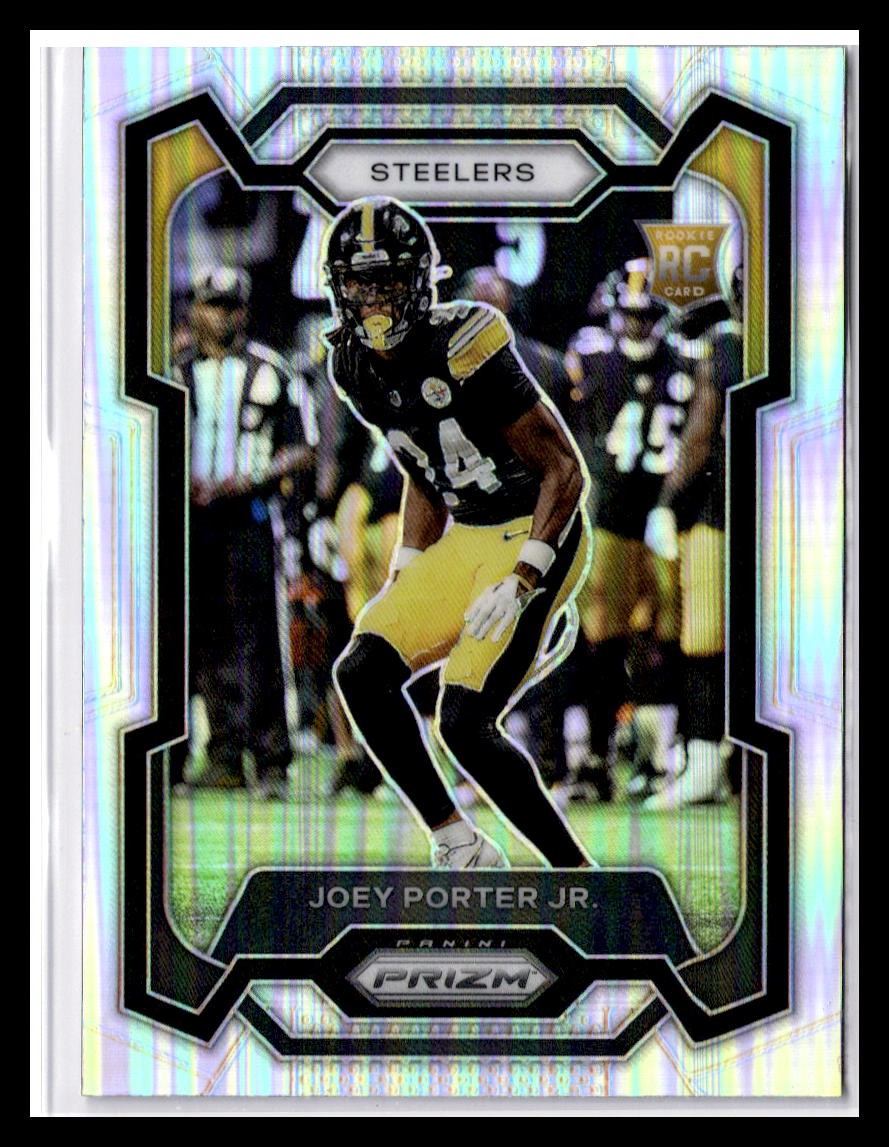 2023 Panini Prizm #386 Joey Porter Jr. Silver