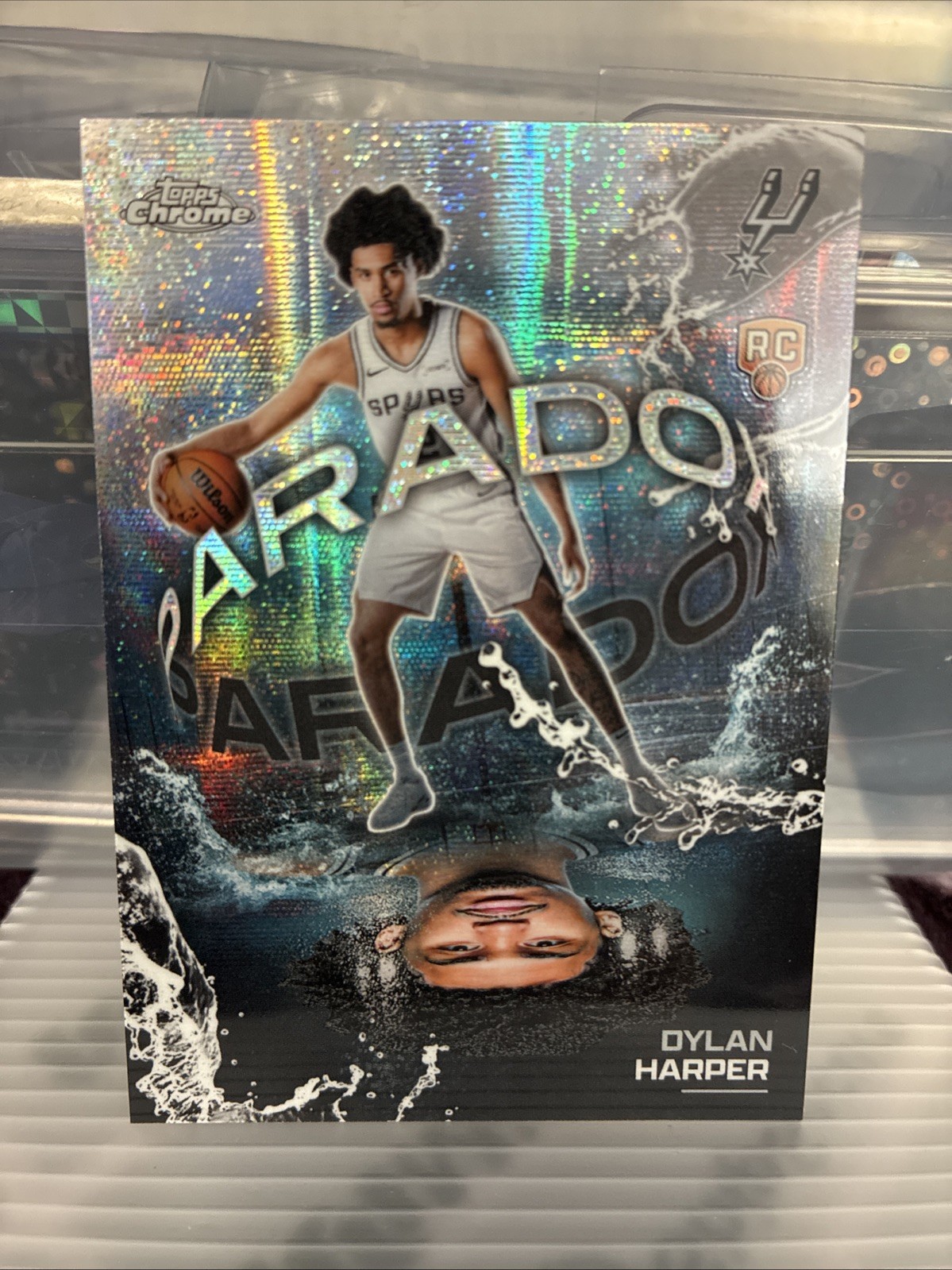 Dylan Harper Paradox SSP RC Case Hit 2025 Topps Chrome Basketball PX-22