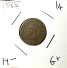 1885 Indian Head Penny Good+  15.61