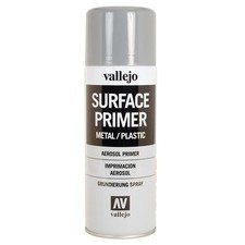 Vallejo 28.011 Grey Primer 400ml Spray Vallejo Paints