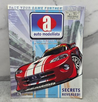 Auto Modellista PS2 Racing Game Official Strategy Guide ONLY BradyGames ...